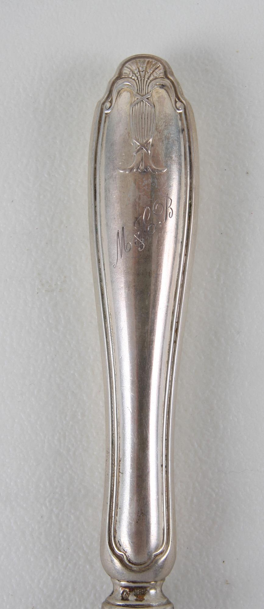 MATKNIVAR, 12 st. Silver, modell "Vasa".