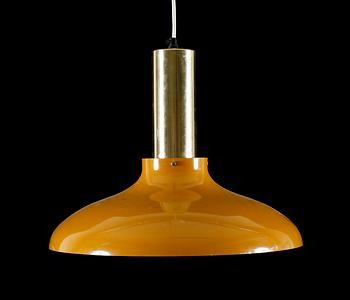 TAKLAMPA, 1900-talets andra hälft. Sannolikt Danmark. Höjd ca 29 cm.