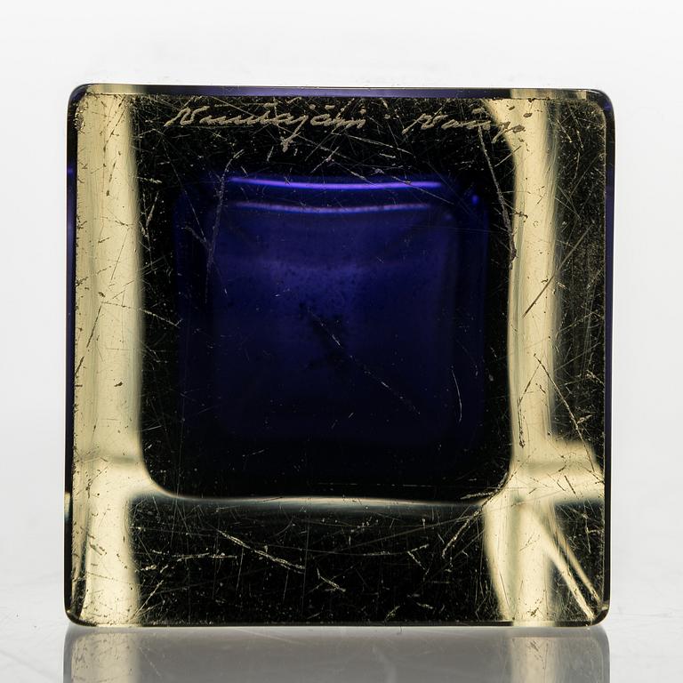 KAJ FRANCK, MALJAKOITA, 4 kpl, lasia. SIgneerattu Nuutajärvi Notsjö.