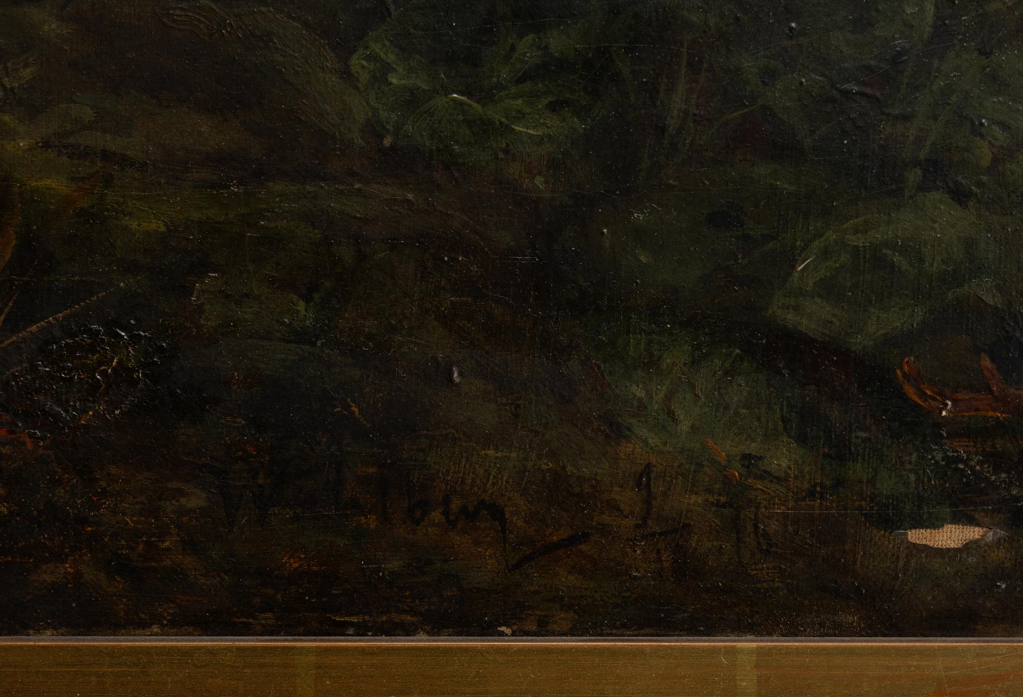 Alfred Wahlberg, Twilight Landscape.