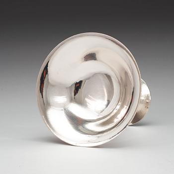 GEORG JENSEN, skål på fot, Köpenhamn 1979, sterling.