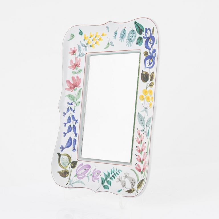 Stig Lindberg, an earthenware mirror, Gustavsberg Studio.