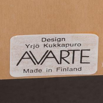 KARMSTOLAR, 2 st, Yrjö Kukkapuro, Avarte, Finland.