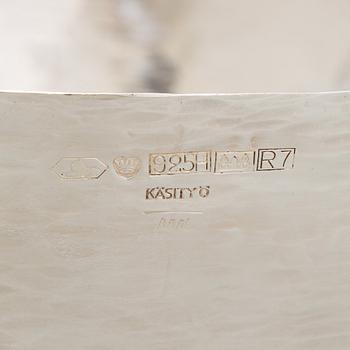 Tapio Wirkkala, A set of five silver bowls, Kultakeskus, Hämeenlinna 1970, 1971, 1978, 1979 and 2006.