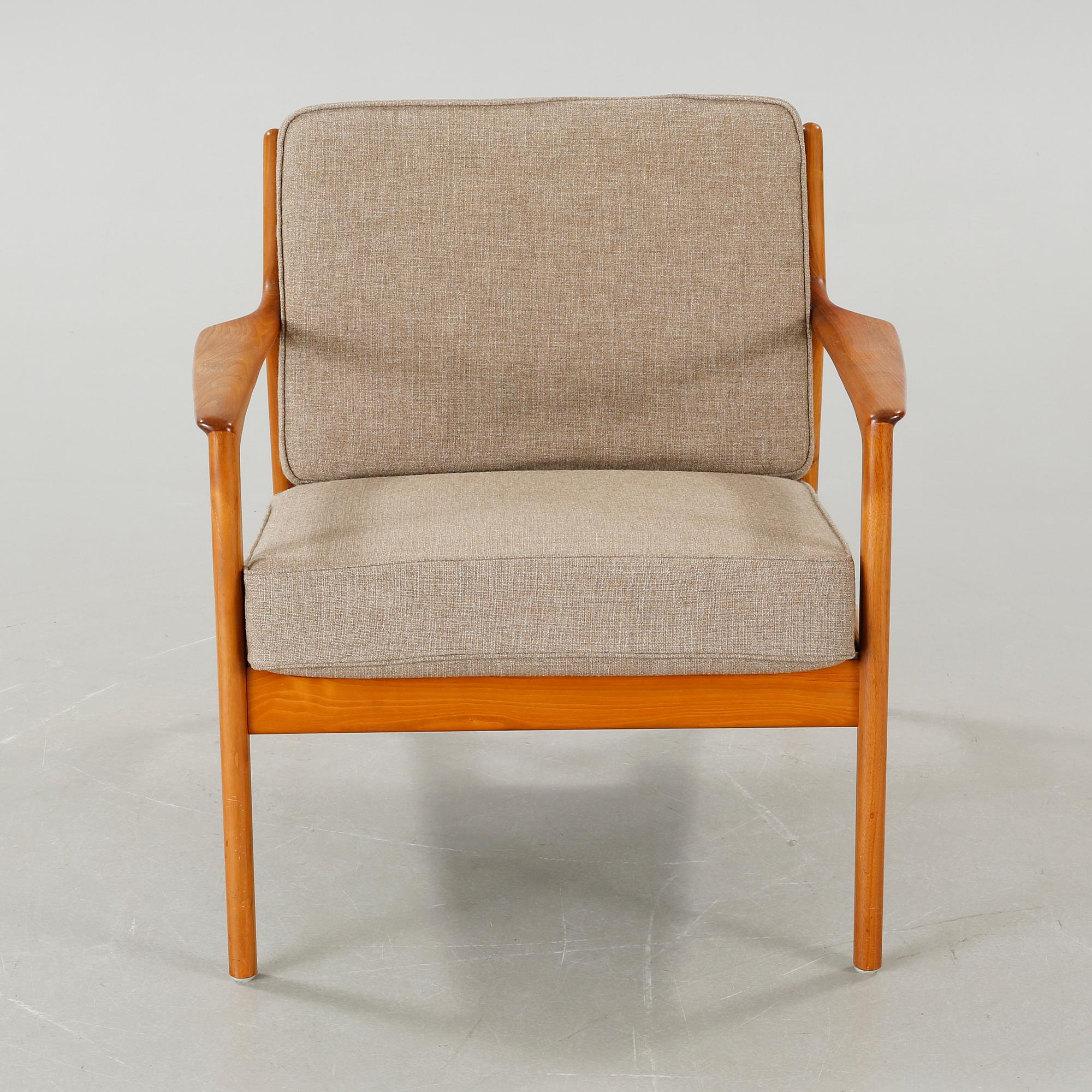 A 1960s armchair, 'USA 75', by Folke Ohlsson for Dux.