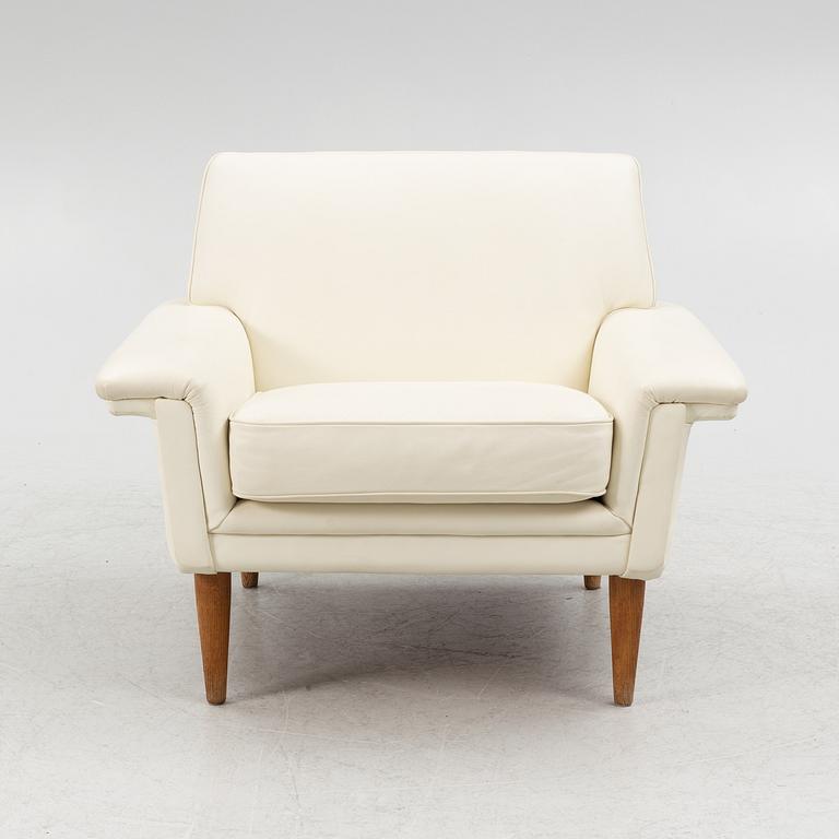 Johannes Andersen, a 'Drott' sofa and an armchair, Trensum, 1960s.