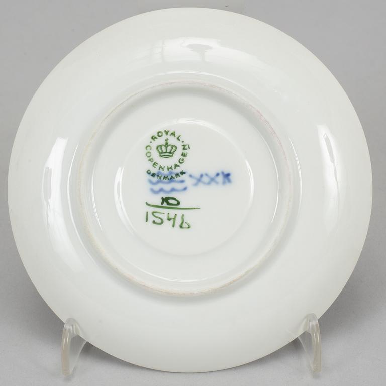 Royal Copenhagen, a part 'Blå Blomst' coffee service, Denmark (26 pieces).