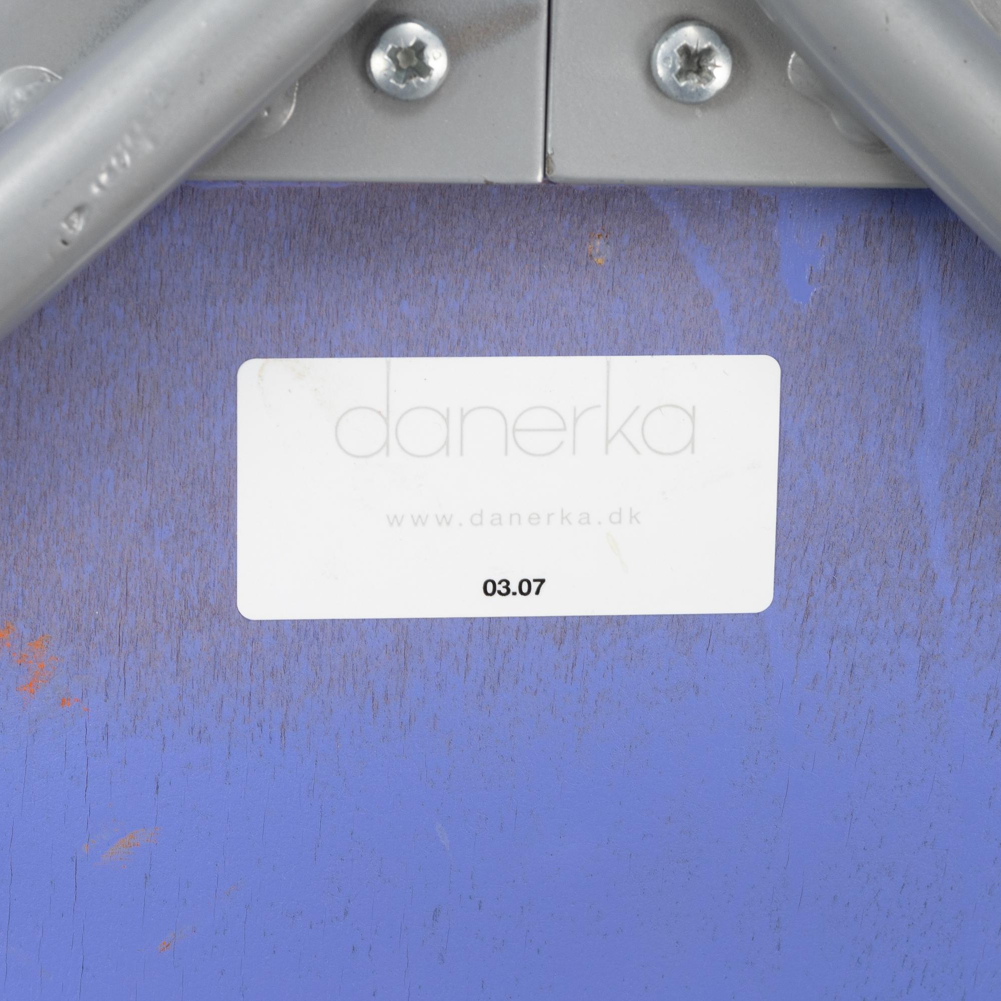 Erik Ole Jørgensen, six stackable 'Rondo' chairs, Danerka, Denmark, 21st Century.