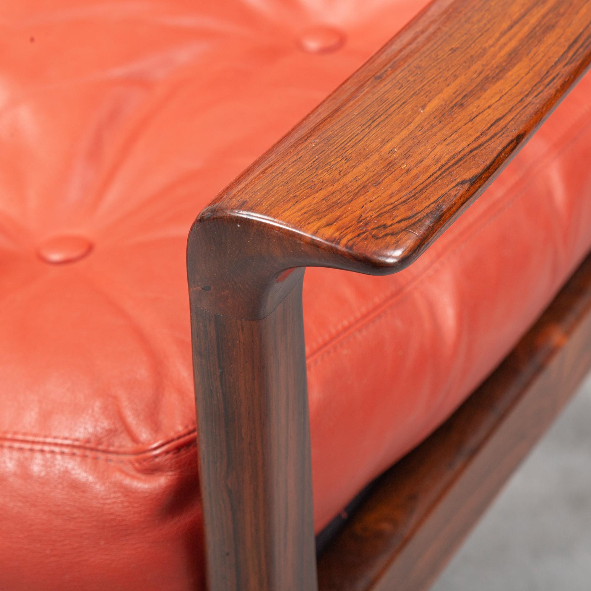 FREDRIK A KAYSER, an easy chair, 'Nr. 935', Vatne Möbler, Norway, 1950's/60's.