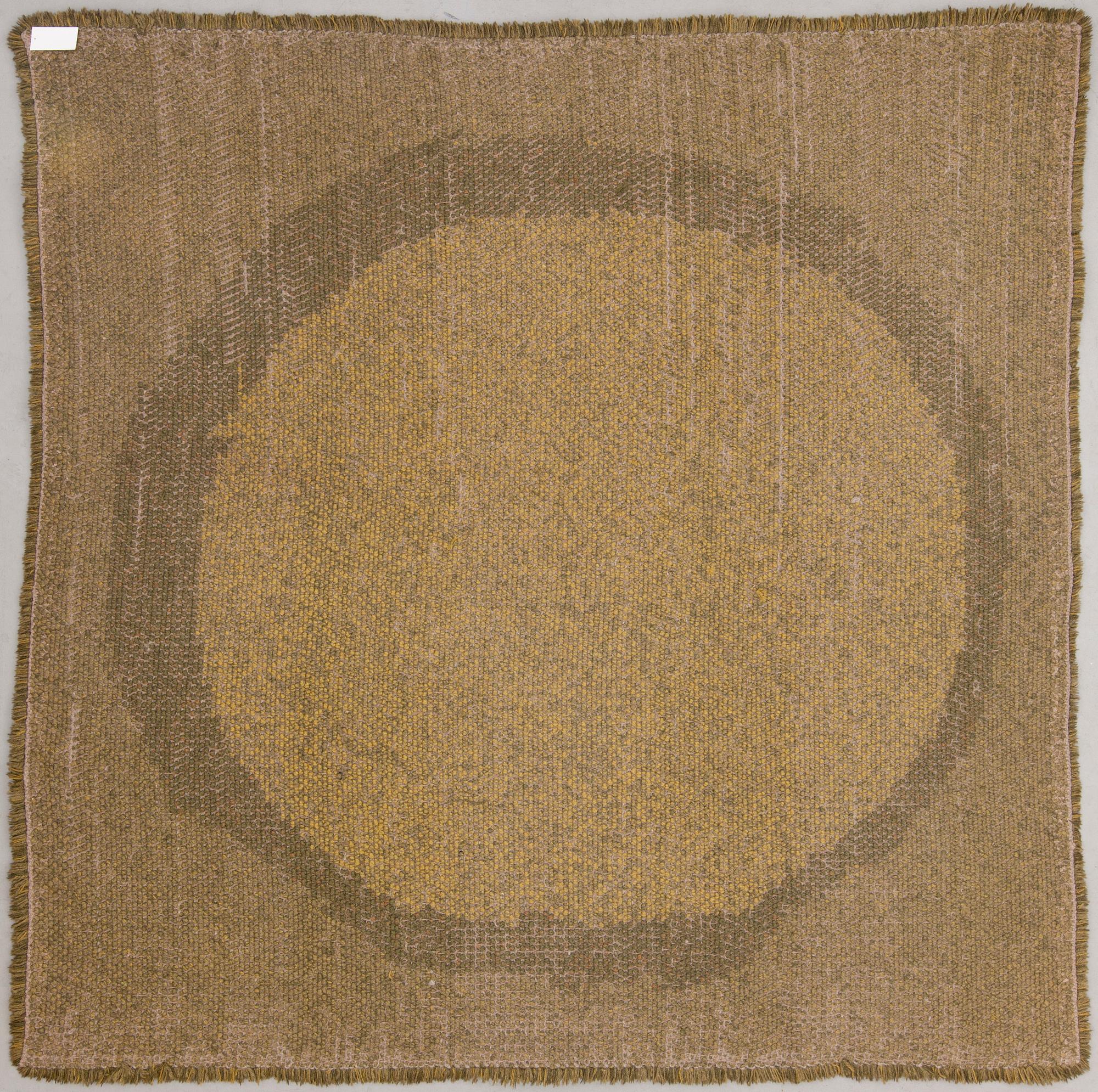 An early 1960s Pohjanlahti rug / carpet  manufactured by Villayhtymä Oy - Uniwool Ltd.
