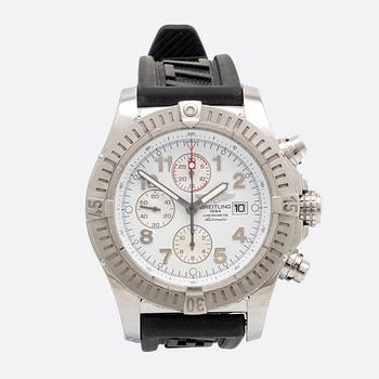 Breitling Super Avanger, Chronometer, chronograph, wristwatch, 44,8 mm.