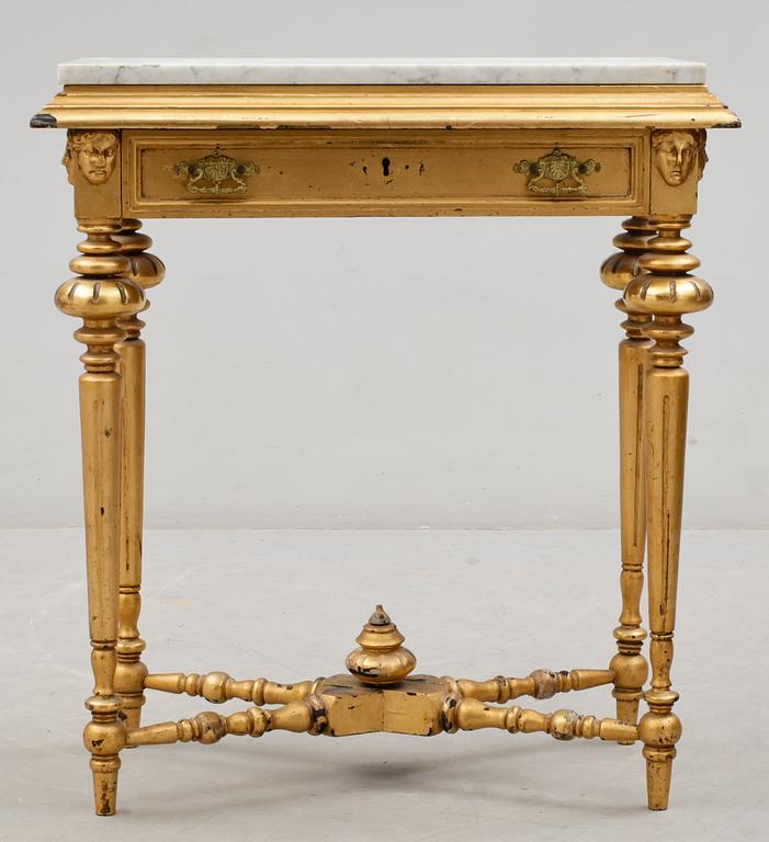 SPEGEL med KONSOLBORD, 1800-talets andra hälft.