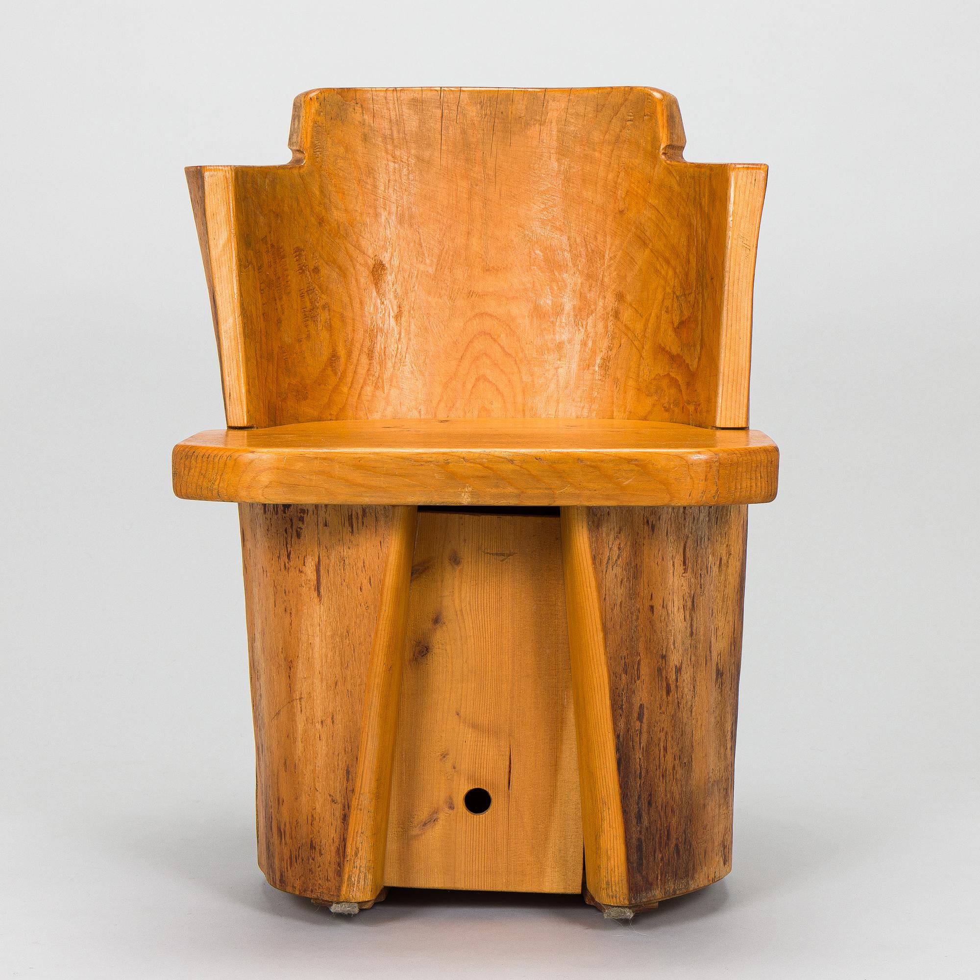 Matti Martikka, Armchair, signed MM 23.8 1985.