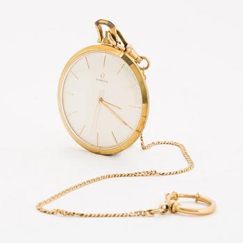 Omega, pocket watch, 44 mm.