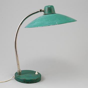 a desk lamp, 1930s.