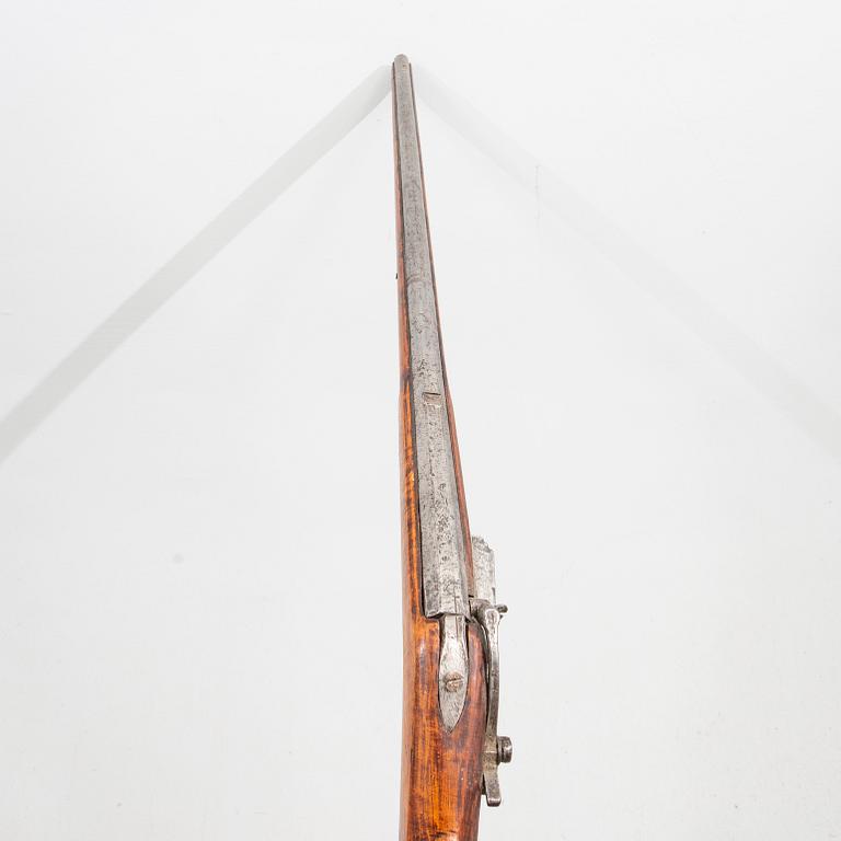 Fowling piece, "Seal piece", percussion lock, snaphaunce, Gulf of Bothnia / Bothnian Bay, 19th century.