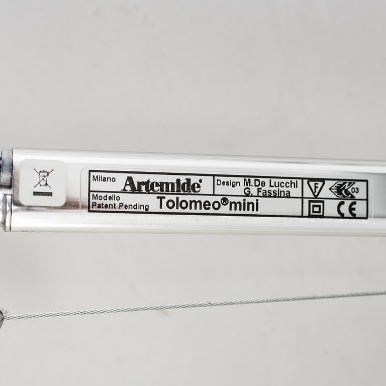 A "Tolomeo" desk light by Artemide Italy.