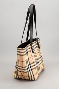 Burberry bag, scarf, England.