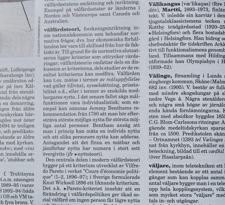 BÖCKER, 26 vol, "Nationalencyklopedin", bokförlaget Bra Böcker, 1990-tal.