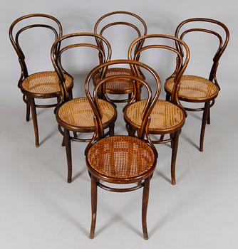 STOLAR, 6 st, Jacob & Joseph Kohn, Wien, 1900-talets början.
