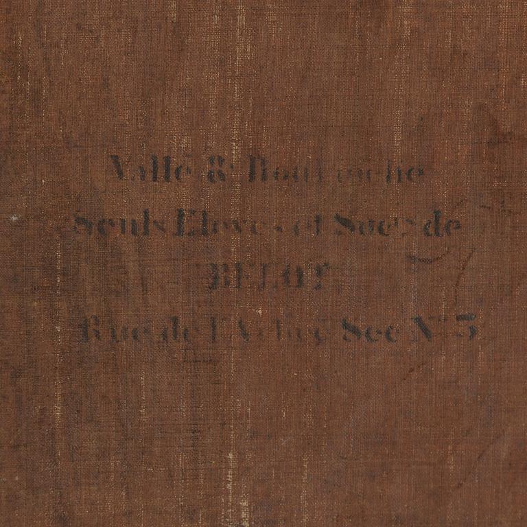 EDOUARD LOUIS DUBUFE, oil on canvas, bears signature ED inlower right corner. (later).