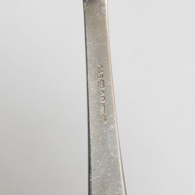 Jacob Ängman, a 'Rosenholm' silver cutlery set, GAB, including Stockholm 1954 (95 pieces).