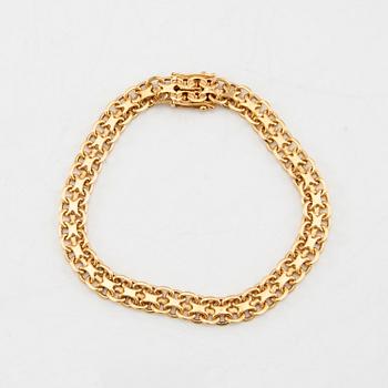 Armband X-länk 18K guld.