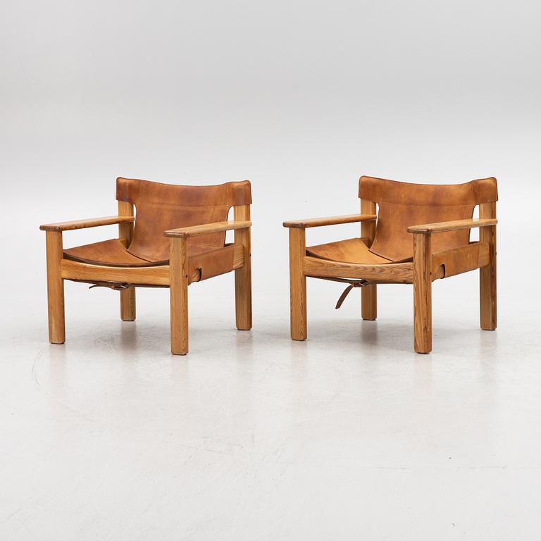 Karin Mobring, fåtöljer, ett par, ”Natura”, Ikea 1970-tal.