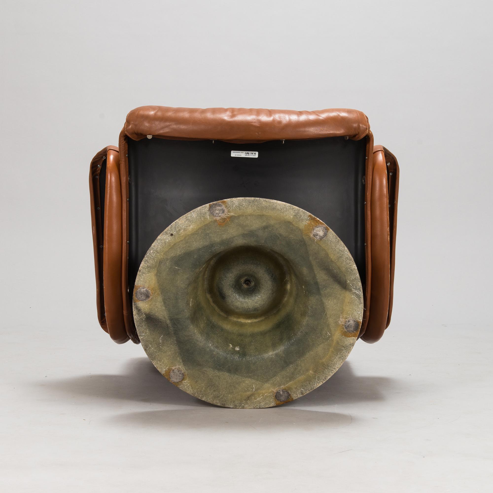 Yrjö Kukkapuro, nojatuoli, "Saturnus", Haimi 1960-luku.