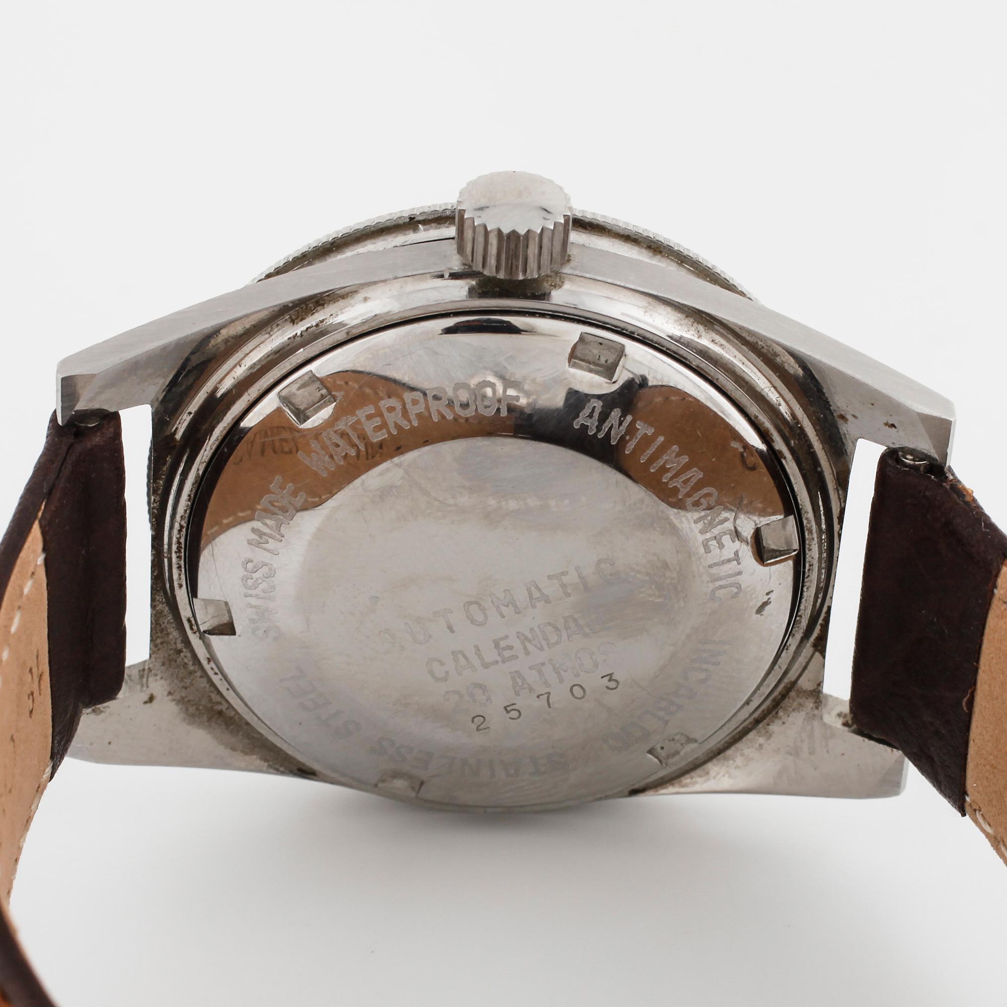 MATHEY-TISSOT, Mergulhador, wristwatch, 38,5 mm.