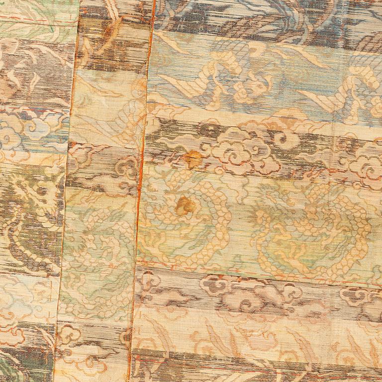 Buddhistisk munkmantel, Kesa, siden, 1800-tal.