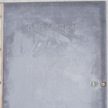 Thomas Sandell, Wall cabinet, “Wedding Cabinet”, ed. 6/200, Stockholm, 1990.