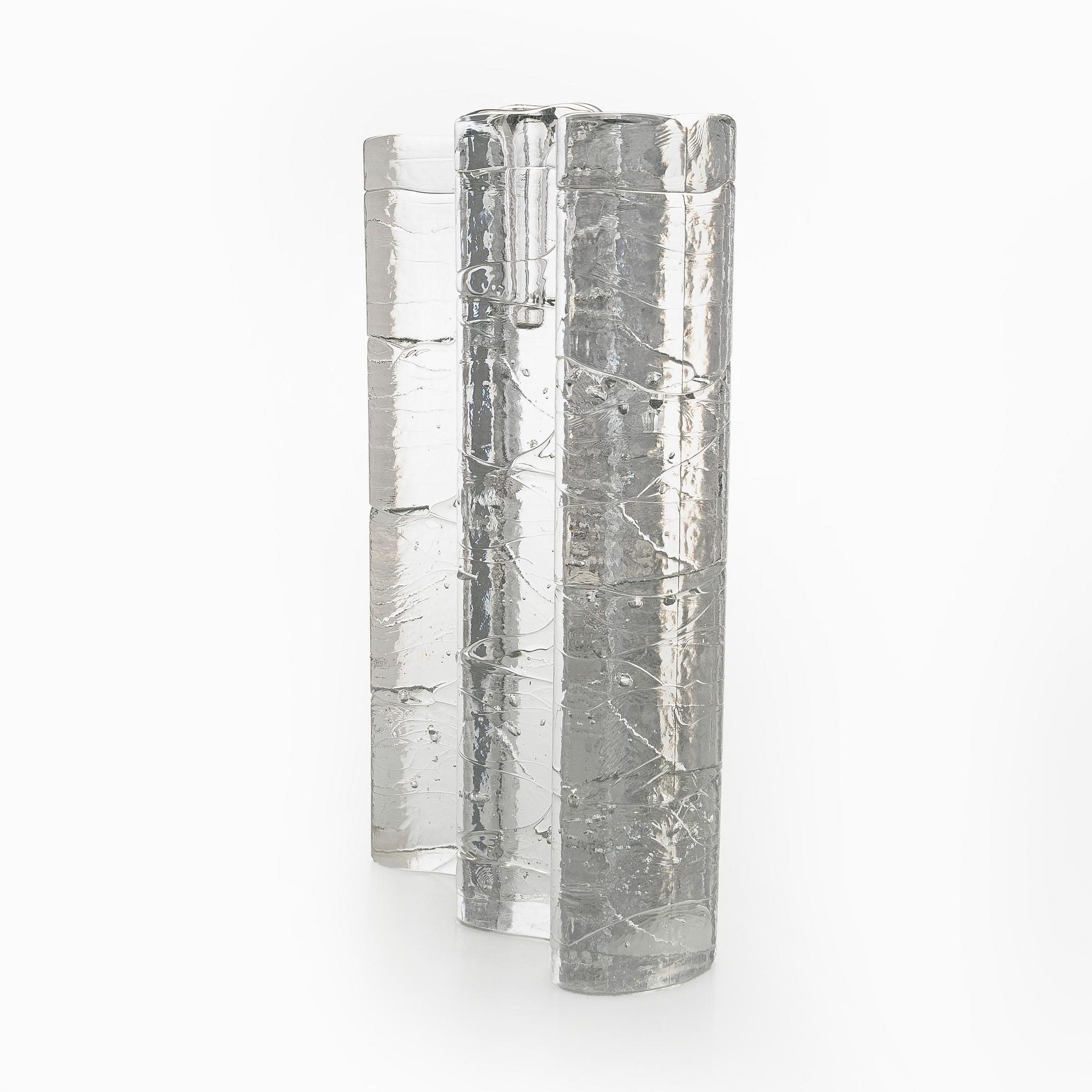 Timo Sarpaneva, an art object, model 3145, from the 'Archipelago' series, signed Timo Sarpaneva Iittala.