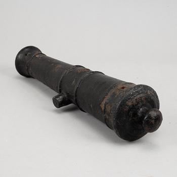 A 19th Century breech loading salute cannon.