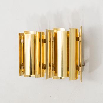 Wall lamps a pair Fagerhult late 20th century.