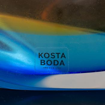 Göran Wärff, a glass sculpture, 'Fenomen Prisma', Kosta Boda.