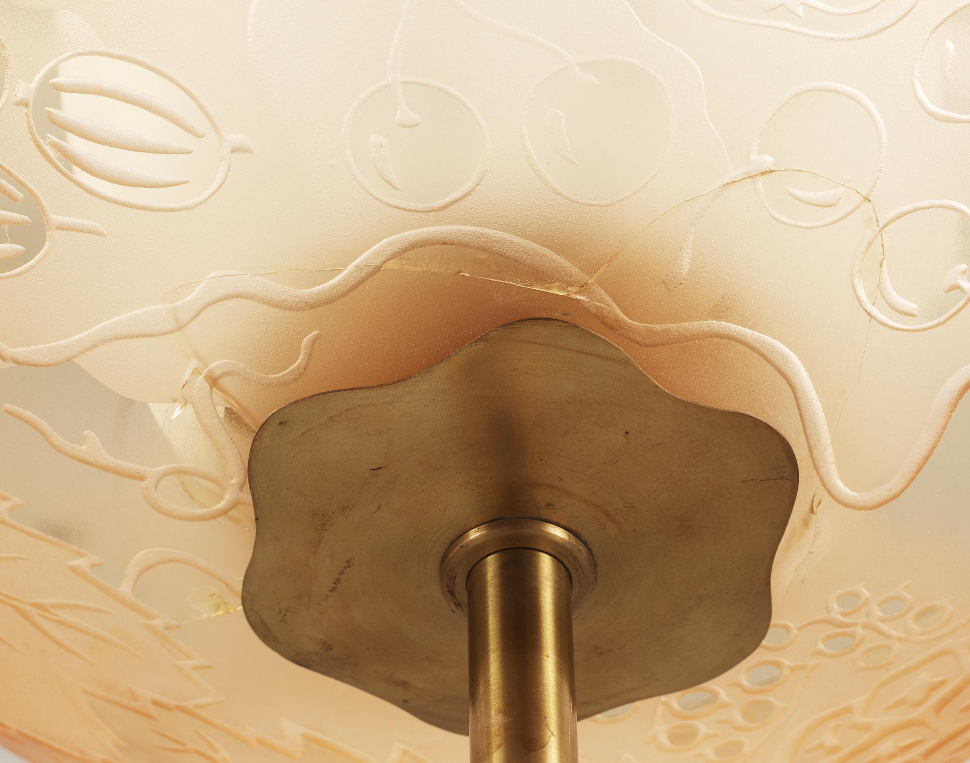 BO NOTINI, golvlampa, Glössner & Co, Stockholm 1940-tal.