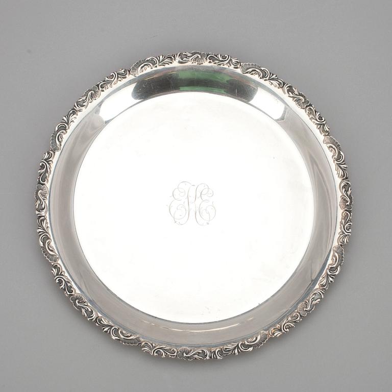 BRICKA, silver, Kultakeskus, Tavastehus 1955. Vikt 362 g.