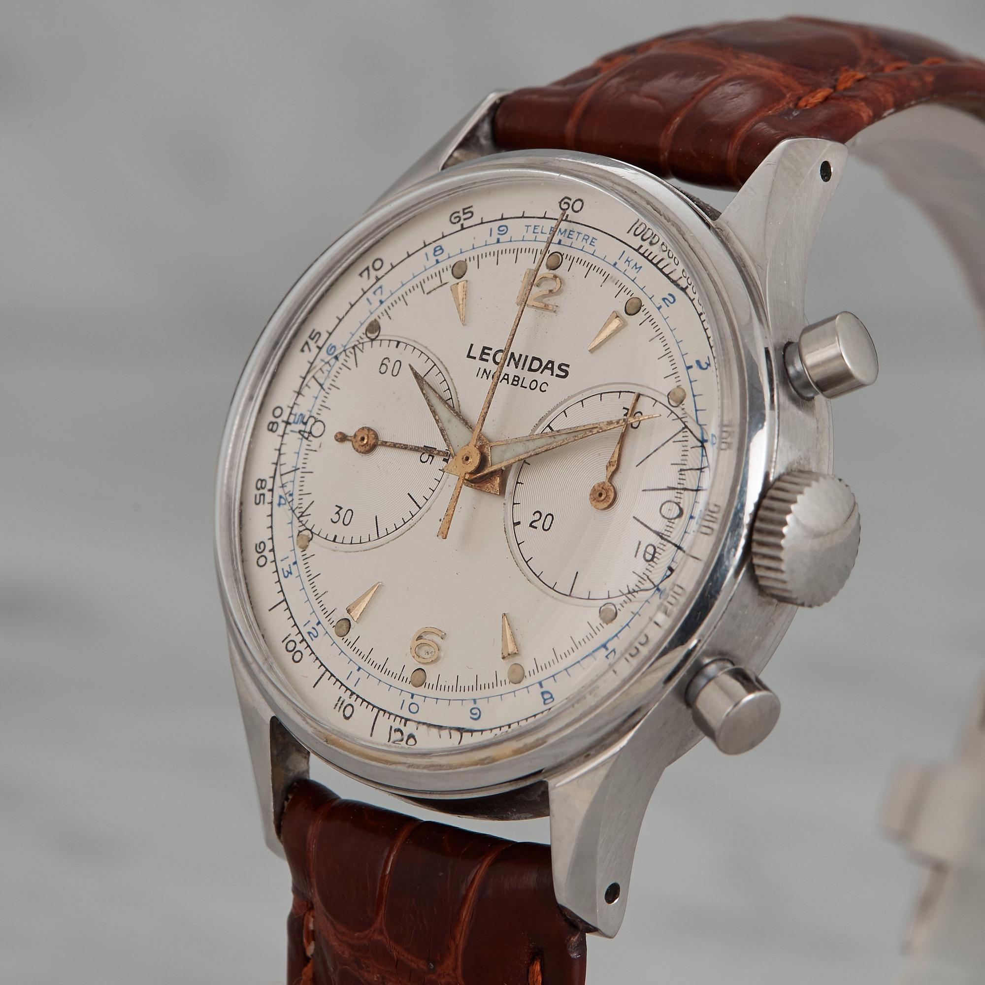 LEONIDAS chronograph. Bukowskis