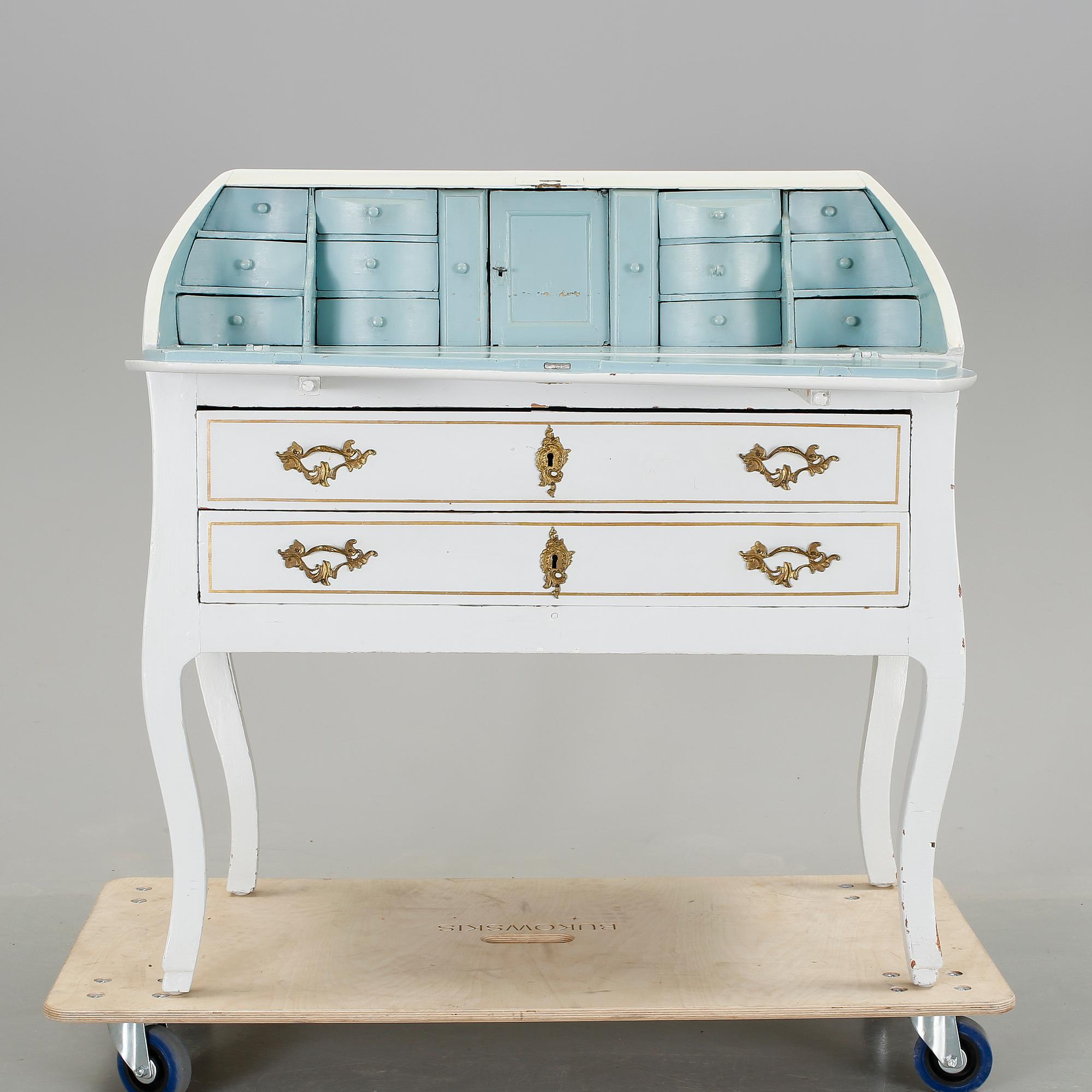 SEKRETÄR, rokoko, provins, sent 1700-tal.