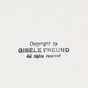 Gisèle Freund, ”Au pays des visages”.