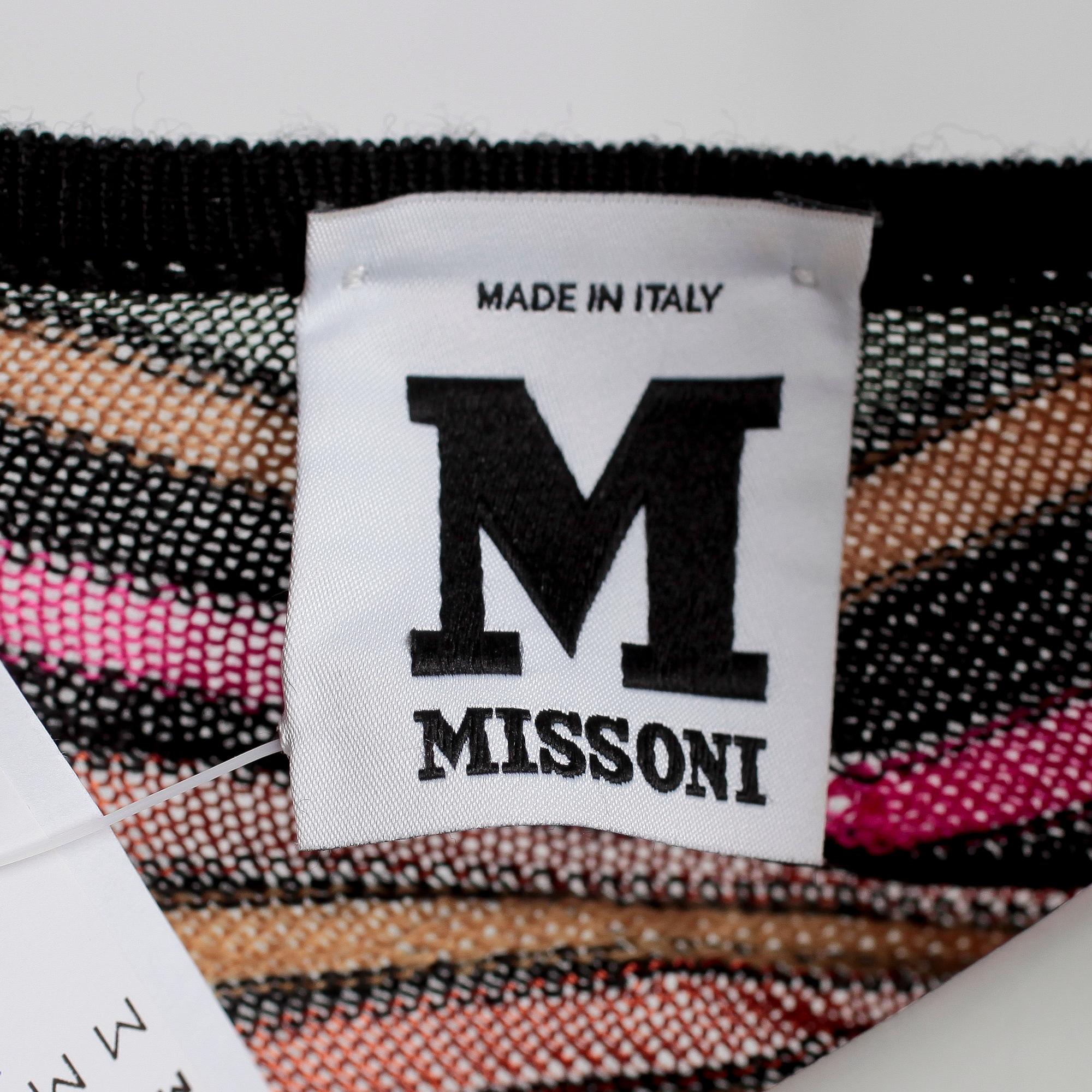 KLÄNNING, M Missoni, italiensk storlek 46.