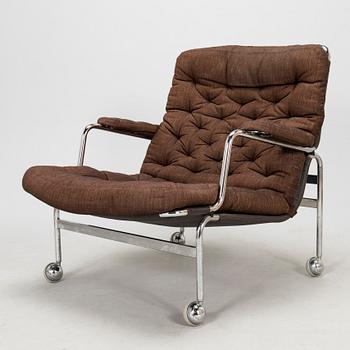 Bruno Mathsson, a late 20th century 'Karin' armchair for DUX.