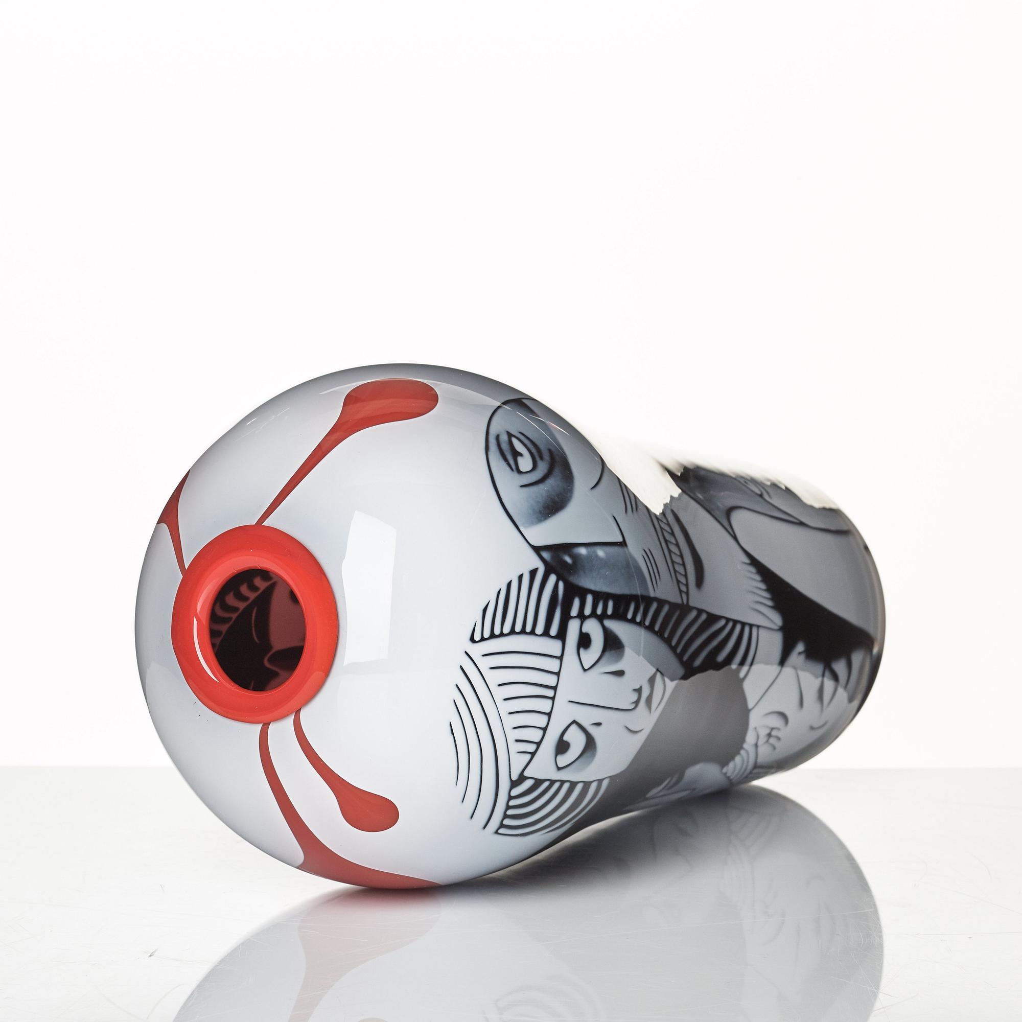 Peter Hermansson, vas, "graal", glasblåsare Micke Johansson, 2009.