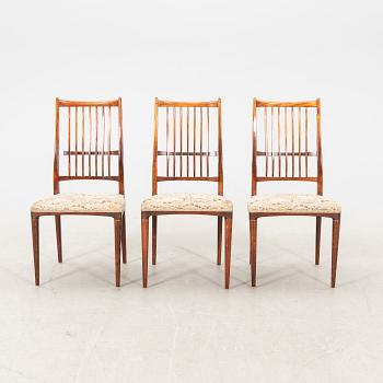Svante Skogh, stolar 5 st "Cortina" Seffle Möbelfabrik 1950/60-tal.