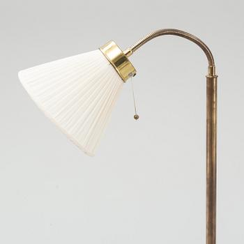 Josef Frank, a model '1838' brass floor lamp, Firma Svenskt Tenn.