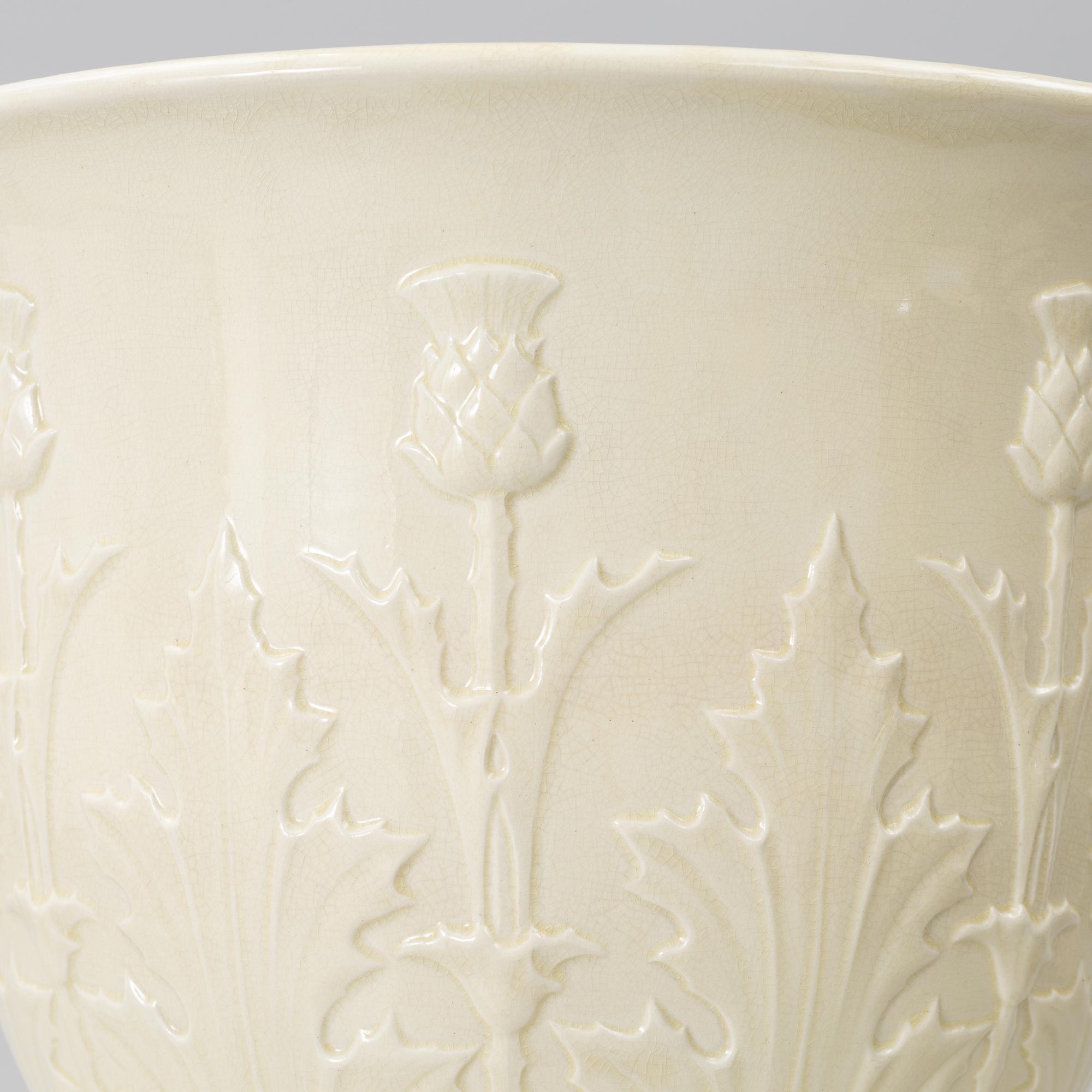 Gustavsberg, Pedestal with outer liner, 1897–98.