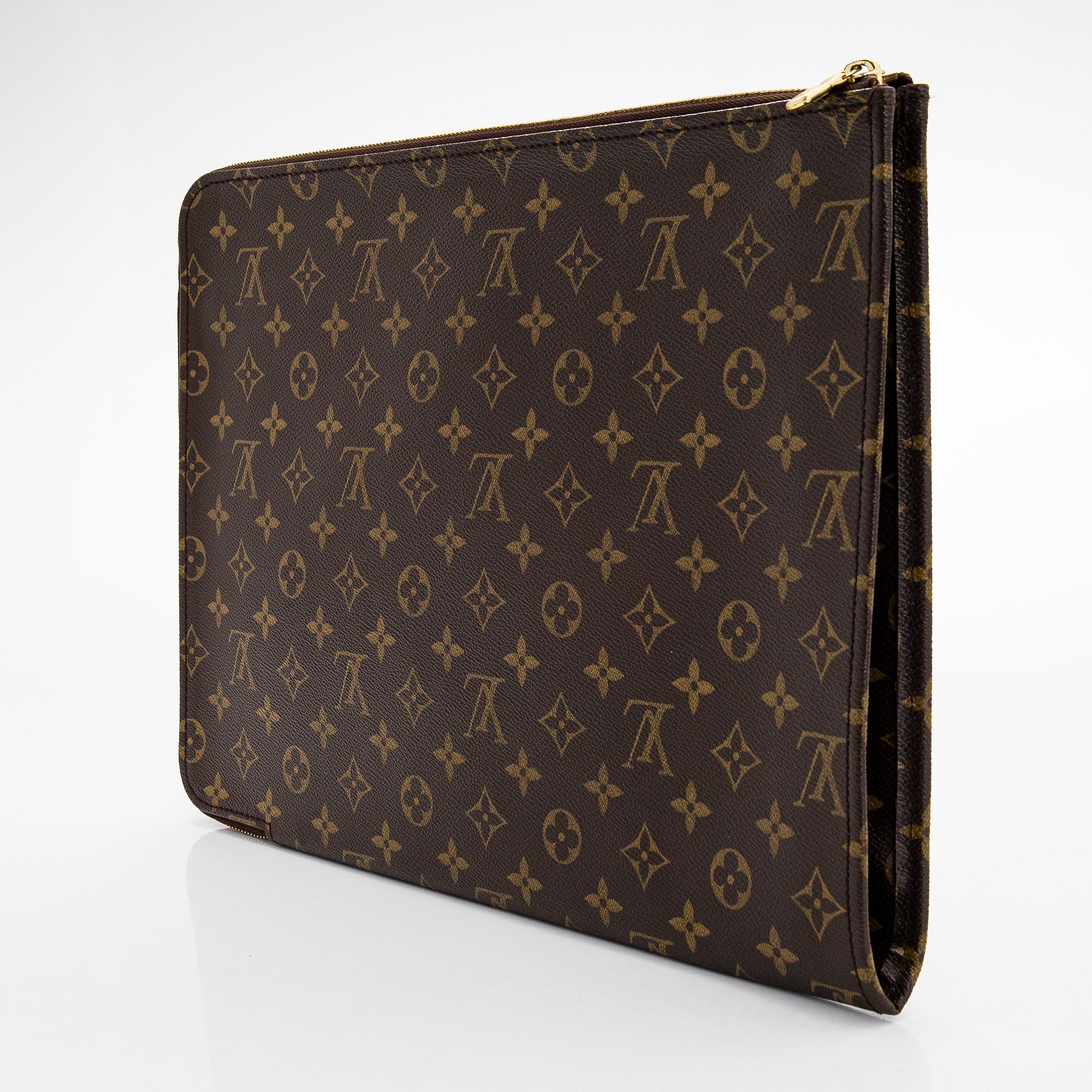 Louis Vuitton, a Monogram Canvas 'Poche Documents' document case.