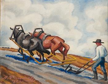 Alexander Paischeff, Drängen med hästar.