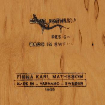 Bruno Mathsson, soffbord, Firma Karl Mathsson.